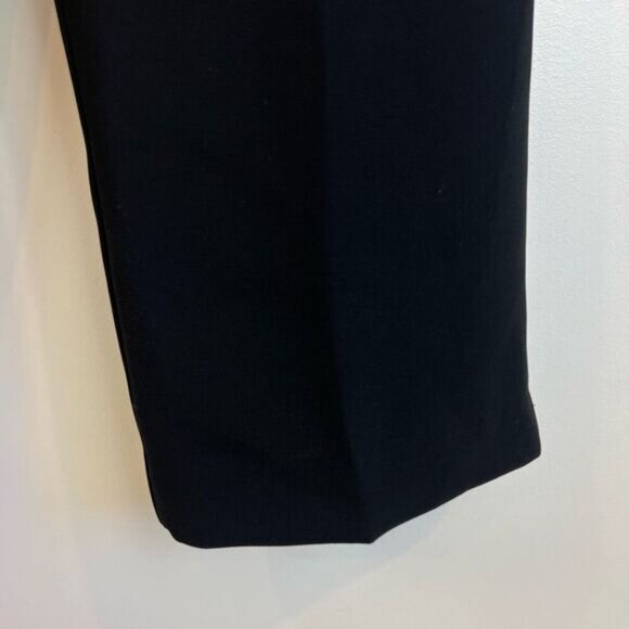 Vintage Alfred Dunner Women’s Size 12 Black Casual Pull on Pants Flared Wide - Picture 11 of 12